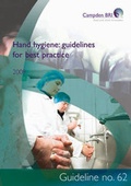 Cover: Hand Hygiene: Guidelines for Best Practice - Campden & Chorleywood Food Research Association