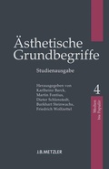 Cover: &Auml;sthetische Grundbegriffe - J.B. Metzler