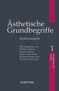 Cover: &Auml;sthetische Grundbegriffe - J.B. Metzler