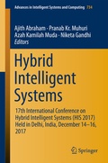 Cover: Hybrid Intelligent Systems - Springer