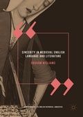 Cover: Sincerity in Medieval English Language and Literature - Palgrave Macmillan