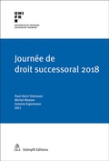 Cover: Journ&eacute;e de droit successoral 2018 - St&auml;mpfli Verlag AG