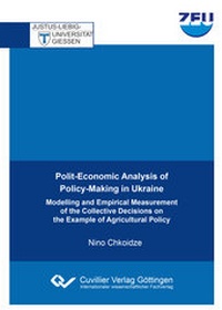 Abbildung von: Polit-Economic Analysis of Policy-Making in Ukraine - Cuvillier Verlag