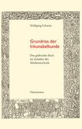 Cover: Grundriss der Inkunabelkunde - Hiersemann, A