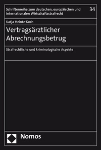 Abbildung von: Vertragsärztlicher Abrechnungsbetrug - Nomos