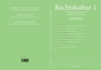 Enlarge image Cover: Rechtskultur 1 - Edition Rechtskultur