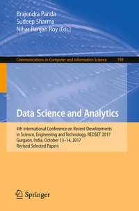 Enlarge image Cover: Data Science and Analytics - Springer