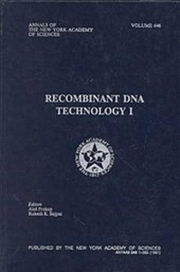 Enlarge image Cover: Recombinant DNA Technology - New York Academy of Sciences