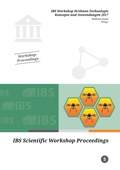 Cover: IBS Workshop Drohnen-Technologie Konzepte und Anwendungen 2017 - IBS