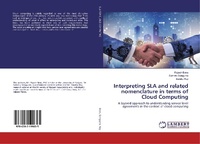 Abbildung von: Interpreting SLA and related nomenclature in terms of Cloud Computing - LAP Lambert Academic Publishing