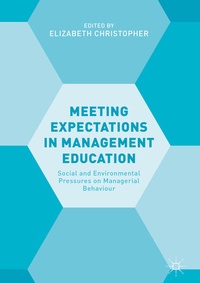 Abbildung von: Meeting Expectations in Management Education - Palgrave Macmillan