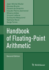 Enlarge image Cover: Handbook of Floating-Point Arithmetic - Birkhäuser
