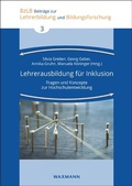 Cover: Lehrerausbildung f&uuml;r Inklusion - Waxmann