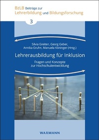 Enlarge image Cover: Lehrerausbildung für Inklusion - Waxmann