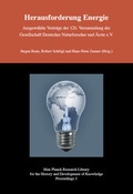 Cover: Herausforderung Energie - Ausgew&auml;hlte Vortr&auml;ge der 126. Versammlung der Gesellschaft Deutscher Naturforscher und &Auml;rzte e.V. - Max-Planck-Gesellschaft zur F&ouml;rderung der Wissenschaften