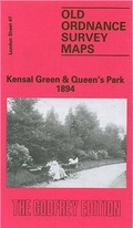 Cover: Kensal Green and Queen's Park 1894 - Alan Godfrey Maps