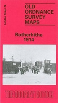 Cover: Rotherhithe 1914 - Alan Godfrey Maps