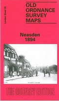 Cover: Neasden 1894 - Alan Godfrey Maps
