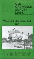 Cover: Willesden and Stonebridge Park 1894 - Alan Godfrey Maps
