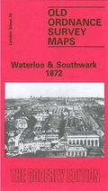 Cover: Waterloo and Southwark 1872 - Alan Godfrey Maps