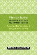 Cover: Paninian Studies - University of Michigan, Centre for South and Southeast Asian Studies