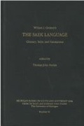 Cover: The Saek Language - University of Michigan, Centre for South and Southeast Asian Studies