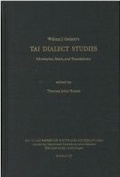 Cover: Tai Dialect Studies - University of Michigan, Centre for South and Southeast Asian Studies