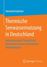 Abbildung von: Thermische Seewassernutzung in Deutschland - Springer Vieweg