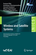 Cover: Wireless and Satellite Systems - Springer