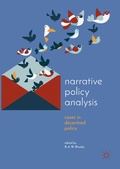 Cover: Narrative Policy Analysis - Palgrave Macmillan