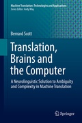 Cover: Translation, Brains and the Computer - Springer