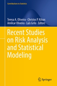 Enlarge image Cover: Recent Studies on Risk Analysis and Statistical Modeling - Springer