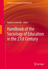 Abbildung von: Handbook of the Sociology of Education in the 21st Century - Springer