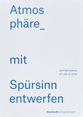Cover: Atmosph&auml;re - mit Sp&uuml;rsinn entwerfen - Blumhardt Verlag