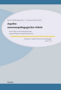 Abbildung von: Aspekte museumspädagogischer Arbeit - Verlag BibSpider