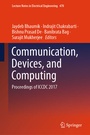 Cover: Communication, Devices, and Computing - Springer