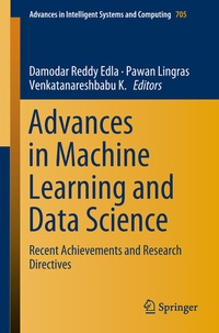 Enlarge image Cover: Advances in Machine Learning and Data Science - Springer