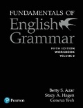 Cover: Azar-Hagen Grammar - (AE) - 5th Edition - Workbook B - Fundamentals of English Grammar (w Answer Key) - Pearson Education (US)