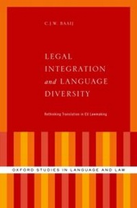 Abbildung von: Legal Integration and Language Diversity - OUP eBook