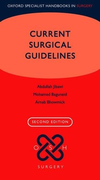 Enlarge image Cover: Current Surgical Guidelines - Oxford University Press