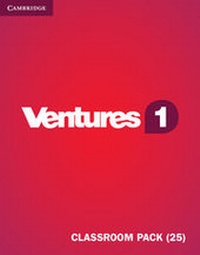 Enlarge image Cover: Ventures Level 1 Classroom Pack (25) - Cambridge University Press