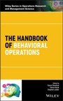 Cover: The Handbook of Behavioral Operations - Wiley