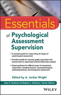 Enlarge image Cover: Essentials of Psychological Assessment Supervision - Wiley