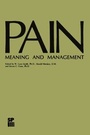 Cover: Pain, Meaning and Management - Sp Medical & Scientific Books