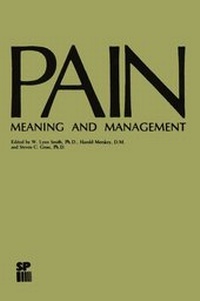 Enlarge image Cover: Pain, Meaning and Management - Sp Medical & Scientific Books