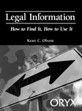 Cover: Legal Information - Greenwood Press