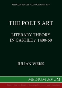 Enlarge image Cover: Poet's Art - Society for the Study of Mediaeval Languages & Lit.