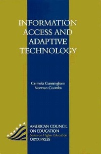 Enlarge image Cover: Information Access and Adaptive Technology - Oryx Press Inc
