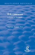 Cover: D.H. Lawrence - Routledge