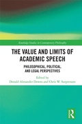 Cover: The Value and Limits of Academic Speech - Routledge
